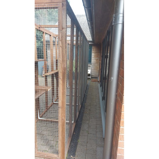17FT X 3FT X 8FT TALL Freestanding Catio Enclosure